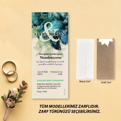 Beren Uzun Davetiye 1504 - Yaren Davetiye